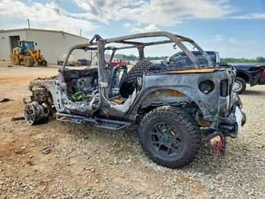 Vista de 2019 JEEP WRANGLER UNLIMITED SPORT, ángulo 2