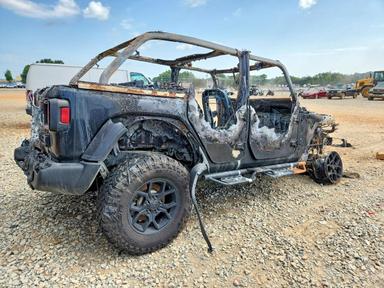 Vista de 2019 JEEP WRANGLER UNLIMITED SPORT, ángulo 3
