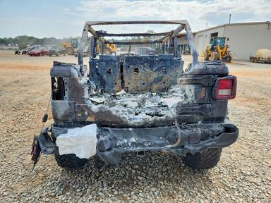 Vista de 2019 JEEP WRANGLER UNLIMITED SPORT, ángulo 6