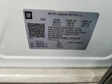 2020 BUICK ENCLAVE PREMIUM view, angle 14