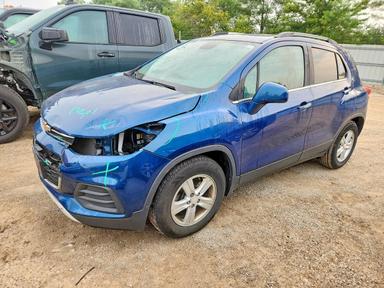 Vue de 2019 CHEVROLET TRAX 1LT, angle 1