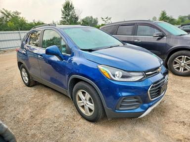 Vue de 2019 CHEVROLET TRAX 1LT, angle 4