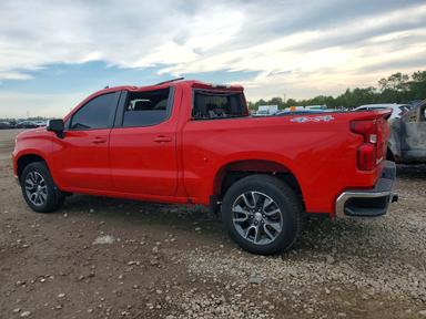Vedere 2023 CHEVROLET SILVERADO K1500 LT-L, unghi 2