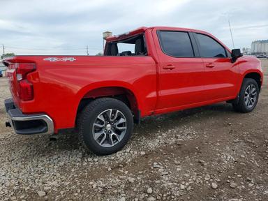 Vedere 2023 CHEVROLET SILVERADO K1500 LT-L, unghi 3