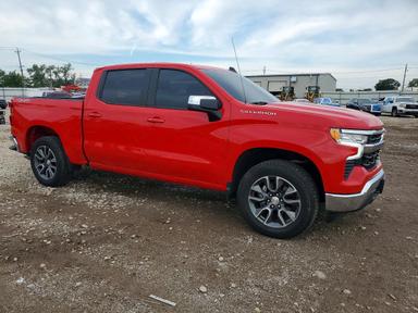 Vedere 2023 CHEVROLET SILVERADO K1500 LT-L, unghi 4