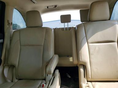 Вид 2016 TOYOTA HIGHLANDER XLE, угол 10
