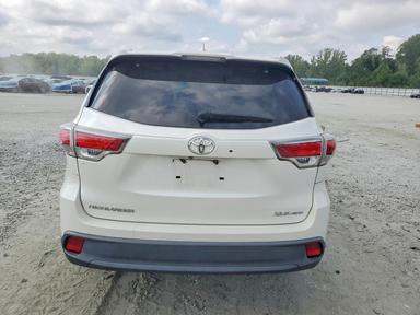 Вид 2016 TOYOTA HIGHLANDER XLE, угол 6