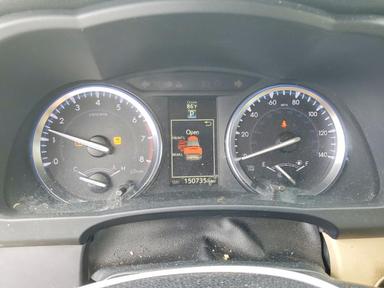 Вид 2016 TOYOTA HIGHLANDER XLE, угол 9