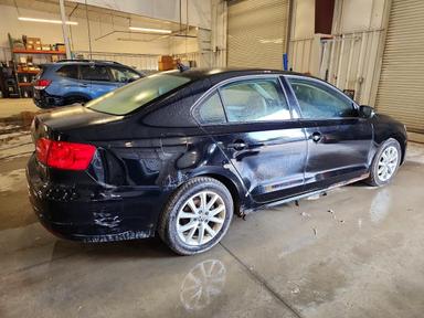 Vedere 2012 VOLKSWAGEN JETTA SE, unghi 3