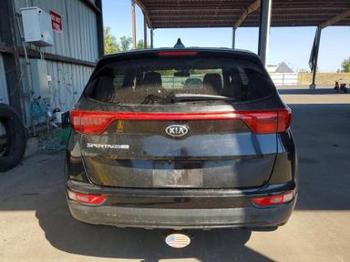 2017 KIA SPORTAGE LX view, angle 6