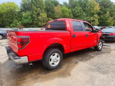 2011 FORD F150 SUPERCREW view, angle 3