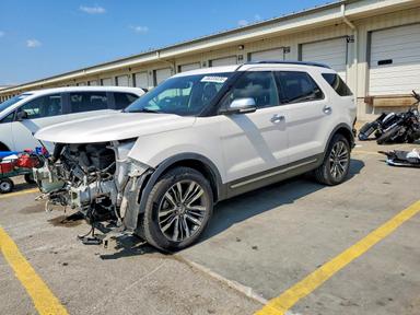 Вид 2018 FORD EXPLORER PLATINUM, угол 1