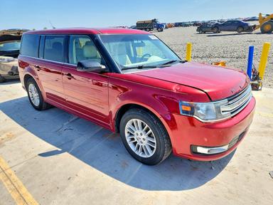 Vedere 2014 FORD FLEX SEL, unghi 4