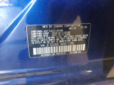 2024 SUBARU IMPREZA view, angle 12