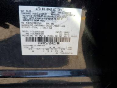 Vue de 2013 LINCOLN MKT, angle 14