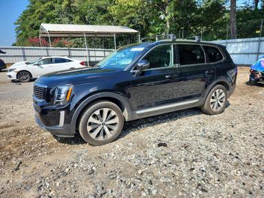 Vue de 2022 KIA TELLURIDE EX, angle 1