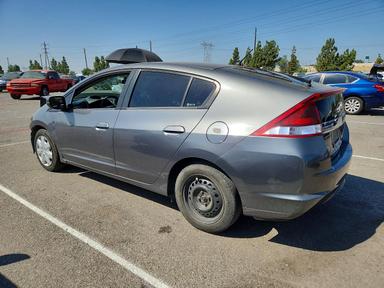 Vista de 2012 HONDA INSIGHT LX, ángulo 2