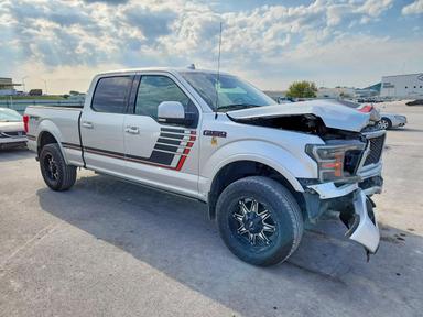 Vista de 2018 FORD F150 SUPERCREW, ángulo 4