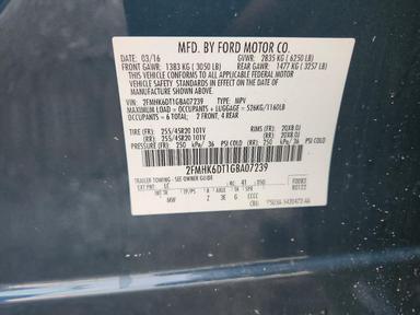 منظر 2016 FORD FLEX LIMITED، زاوية 12