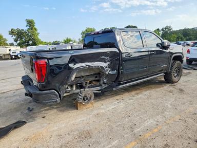 Vista de 2024 GMC SIERRA K1500 AT4X, ángulo 3