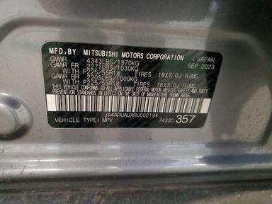 منظر 2024 MITSUBISHI OUTLANDER SPORT S/SE، زاوية 13