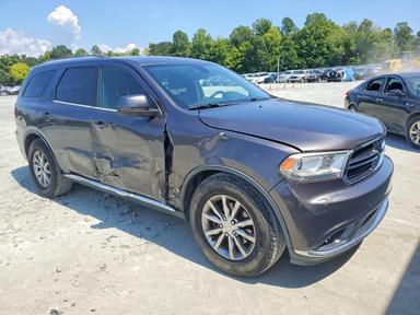 2016 DODGE DURANGO SXT view, angle 4
