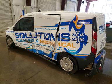 Вид 2014 FORD TRANSIT CONNECT XL, угол 2