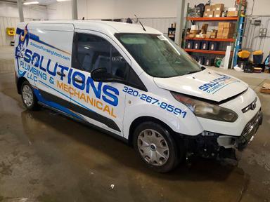 Вид 2014 FORD TRANSIT CONNECT XL, угол 4