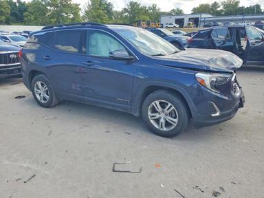 Vista de 2018 GMC TERRAIN SLE, ángulo 4
