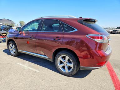 Vue de 2014 LEXUS RX 350 BASE, angle 2