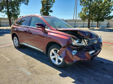 Vue de 2014 LEXUS RX 350 BASE, angle 4