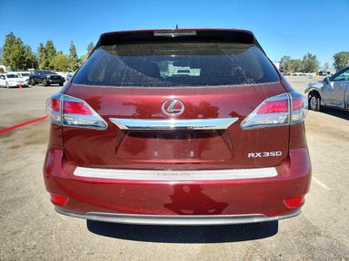 Vue de 2014 LEXUS RX 350 BASE, angle 6
