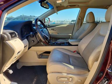 Vue de 2014 LEXUS RX 350 BASE, angle 7