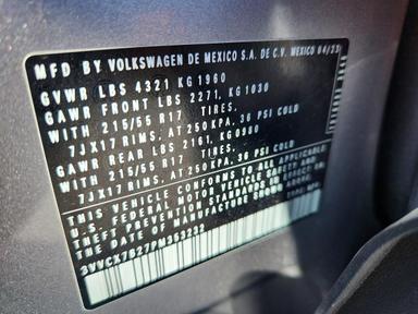 Vedere 2023 VOLKSWAGEN TAOS S, unghi 13