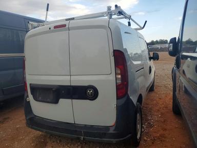 Vista de 2020 RAM PROMASTER CITY DELIVERY VAN, ángulo 3