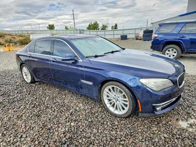 2014 BMW 750 LXI view, angle 4
