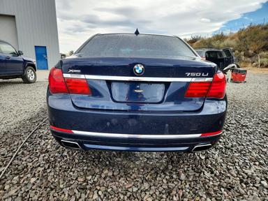 2014 BMW 750 LXI view, angle 6