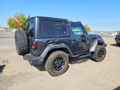 Vue de 2024 JEEP WRANGLER SPORT, angle 3