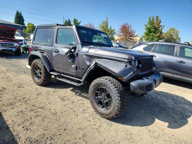 Vue de 2024 JEEP WRANGLER SPORT, angle 4