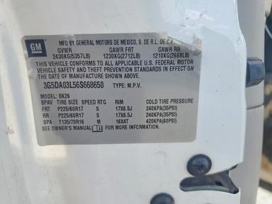 2006 BUICK RENDEZVOUS CX view, angle 12
