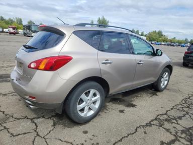 Vue de 2009 NISSAN MURANO S, angle 3