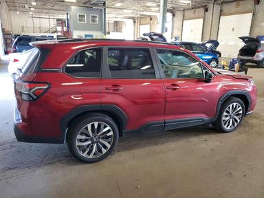 2025 SUBARU FORESTER TOURING view, angle 3