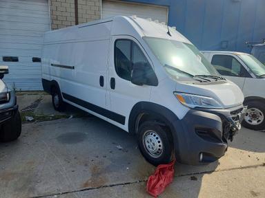 2025 RAM PROMASTER 3500 DELIVERY VAN view, angle 4