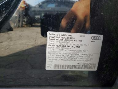 Вид 2018 AUDI Q3 PREMIUM, угол 13