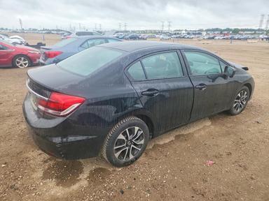 Вид 2015 HONDA CIVIC EX, угол 3