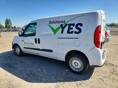 2022 RAM PROMASTER CITY TRADESMAN DELIVERY VAN view, angle 2