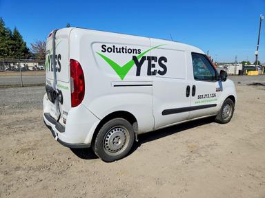 2022 RAM PROMASTER CITY TRADESMAN DELIVERY VAN view, angle 3