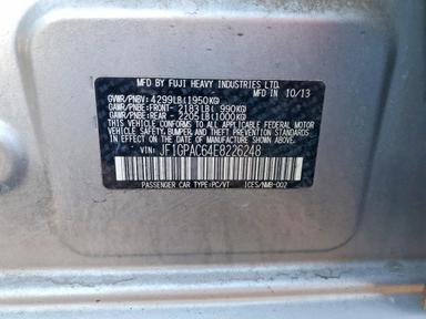 Vista de 2014 SUBARU IMPREZA PREMIUM, ángulo 12