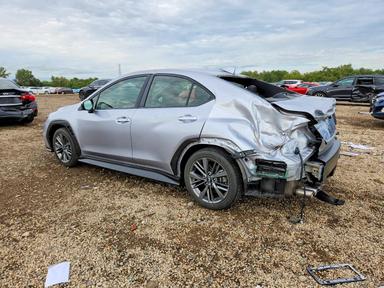 Vue de 2022 SUBARU WRX, angle 2