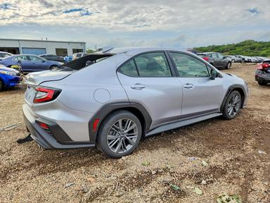 Vue de 2022 SUBARU WRX, angle 3